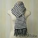deuse [ニューヨークハット] 2トーンボーダーマフラー 　#4742S X-Long Stripe Scarf