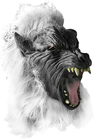 Scary Big Bad Wolf Howling Costume Mask