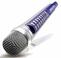 Karcher Magic Sing ED 9000 Karaokesystem (Recordingfunktion und inkl. German Chip Songchip) silber/blau