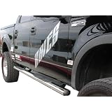 Aries 223015 4 Black Oval Tube by Aries Automotive