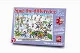 Spot The Difference For Kids - Snow In The Park
