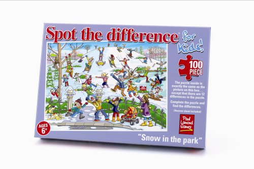 Childrens Toyshop  Toys : Spot The Difference For Kids - Snow In The Park
