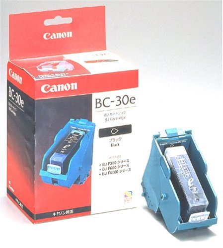 Canon BJカートリッジ BC-30e ブラック ヘッド・インクセット 修理不可能なプリンタがまだまだ使える！！