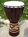 24" x 12-13" Kalamatin African Style Djembe Drum