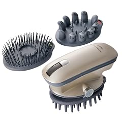TWINBIRD 頭皮洗浄ブラシ モミダッシュFLEX シャンパンゴールド SH-2798G