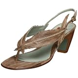 Goffredo Fantini Womens Wooden Heel Sandal