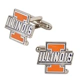 Illinois Fighting Illini Team Logo Cufflinks