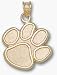 Clemson Tigers Paw 5/8 Lapel Pin - 10KT Gold Jewelry