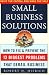 Book cover of Small Business Solutions : How to Fix and Prevent the 13 Biggest Problems That Derail Business.