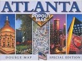 Atlanta Pop Out Map (Popout Map)