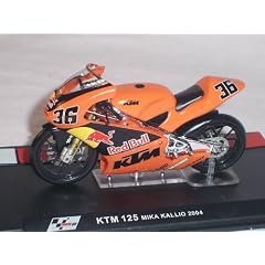 KTM 125 MIKA KALLIO 2004 MOTOGP 1/24 ALTAYA BY IXO MODELLMOTORRAD MODELL MOTORRAD SONDERANGEBOT