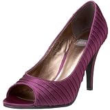 N.Y.L.A. Womens Cyntia Peep Toe Pump