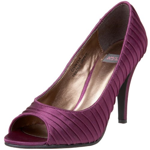 N.Y.L.A. Women's Cyntia Peep Toe Pump