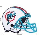 3pcs Miami Dolphins Helmet Logo Embroidered Iron on Patches Kid Biker Band Appliques for Jeans Pants Apparel Great Gift for Dad Mom Man Women Free Shipping From Thailand - High Quality Embroidery Cloth & 100% Customer Satisfaction Guarantee