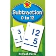 Subtraction 0 to 12 Flash Cards (Brighter Child Flash Cards)