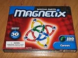 Magnetix Special Parts Curves 30 Pieces Primary Colors