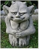 Gargoyle Misty Steinguss Beton Frostbeständig Deutsche Handarbeit!