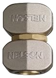 LR Nelson 5/8-Inch and 3/4-Inch Machined Brass/Metal Hose Repair Mender #3380