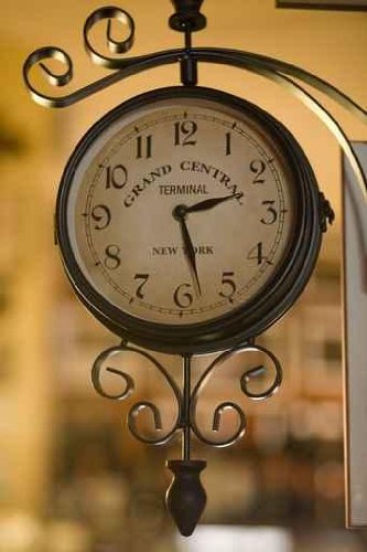 Grand Central Clock - Peel And Stick Wall Decal By Wallmonkeys Picture