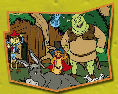 Shrek 2 Paint & Create