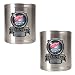 Detroit Red Wings NHL 2008 Stanley Cup Champs 2pc Stainless Steel Can Holder Set by Great American Products