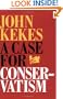 A Case for Conservatism