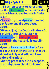 Software: NKJV   New King James Version Bible   for Olive Tree's BibleReader