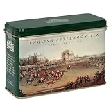 Ahmad Heritage Caddies, English Afternoon, Tea Bags, 25-Count Tin (Pack of 5)