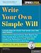 Make Your Own Simple Will with CD, 4E (How to Make Your Own Simple Will)
