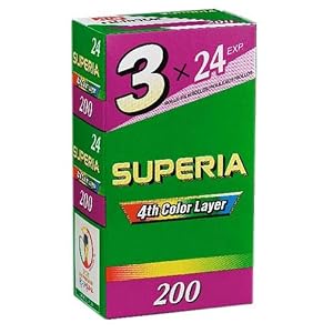 Fuji Superia 200 Film 24 Bilder (3er Pack)