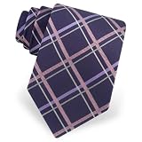 Cambridge Tie by Principessa - Purple Silk
