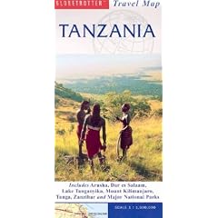 Tanzania (Globetrotter Travel Map)
