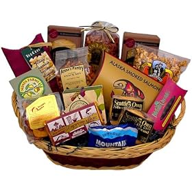 Gourmet Snack Gift Basket by Seattle Gift Basket Company
