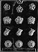ASSORTED FLOWERS Flowers, Fruits & Vegitables Candy Mold Chocolate