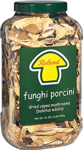 Roland Dried Fancy Porcini Mushroom, 1-Pound Package by Roland