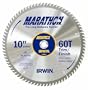 Irwin Industrial Tools 14074 10-Inch 60-Teeth 5/8-Inch Arbor Miter and Table Saw Blade