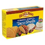 Old El Paso Hard and Soft Taco Shells, 7.4-Ounce Boxes (Pack of 12)