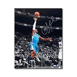 New Orleans Hornets Chris Paul Autographed Spotlight Photo (Unframed)