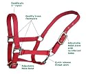 Double Ply Red Nylon Halter - Full Size