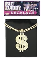 Forum Novelties Necklace Dollar Sign Jumbo