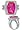 6.5 Carat Pink Engagement Ring Similar To That Worn by Nicole Ritchie
