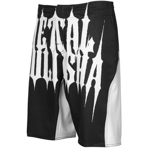 :Metal Mulisha Black Underfire 4-Way Stretch Fight Short (33)