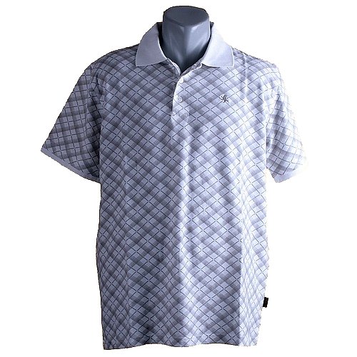Kitaro, kurzarm Polohemd Poloshirt, 192550, weiß 