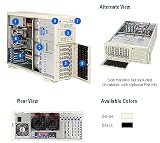 Super Micro 4U TOWER SCSI-1CHANL 8HD BAYS ( CSE-743S1-650 )