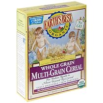 Earth's Best Organic Whole Grain Multi-Grain Cereal, 8-Ounce Boxes (Pack of 12)