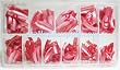 Nail Tips Deep_Pink Pearl 550 Pcs/Box.