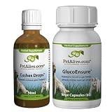 PetAlive Cushex&Atilde;&uml;Drops and GlucoBalance ComboPack for treatment of diabetes related complications in Cushing's Disease