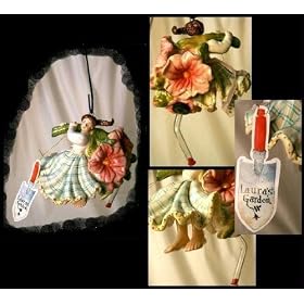 Blue Sky Porcelain Holly Hummingbird Feeder by