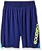New Balance Boys' Big Performance Short with Logo Side Inserts, Basin/Bayside, 14-16