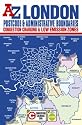 London Postcode and Administrative Boundaries Map
